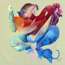 Artwork by Babu Xavier